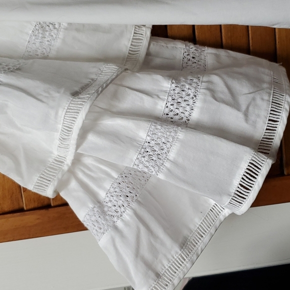 White "WHO WHAT WEAR" top, waterfall sleeved, XS - Picture 4 of 6